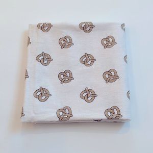 Hudson Baby Super Soft Cotton Flannel Pretzel Receiving Blanket